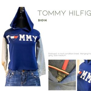 Cropped Hoodie by Tommy Hilfiger (B1014)